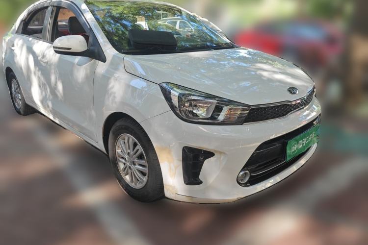Used Kia Pegas 2019 1.4L Automatic Value Edition National Emission Standard V Front Right 45 Deg