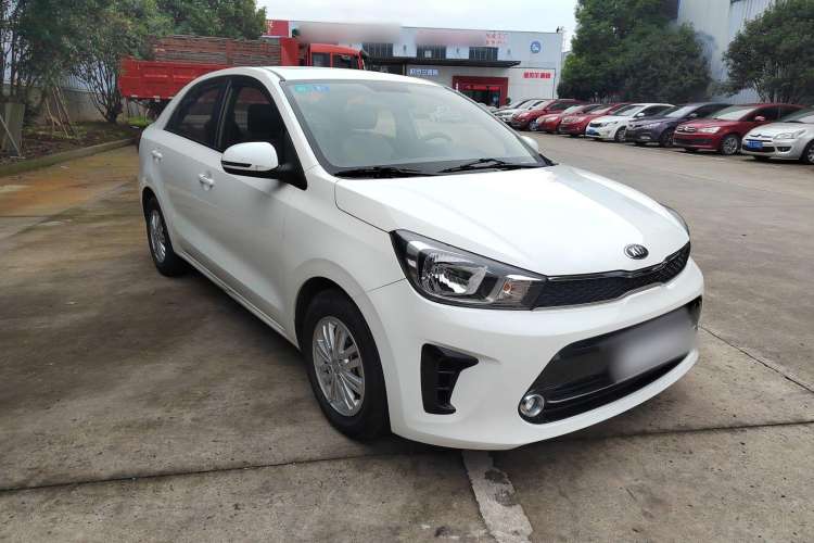 Used Kia Pegas 2019 1.4L Automatic Value Edition National Emission Standard V Front Right 45 Deg