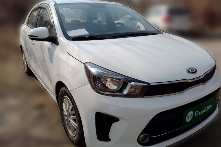 Used Kia Pegas 2019 1.4L Automatic Value Edition National Emission Standard V Front Right 45 Deg