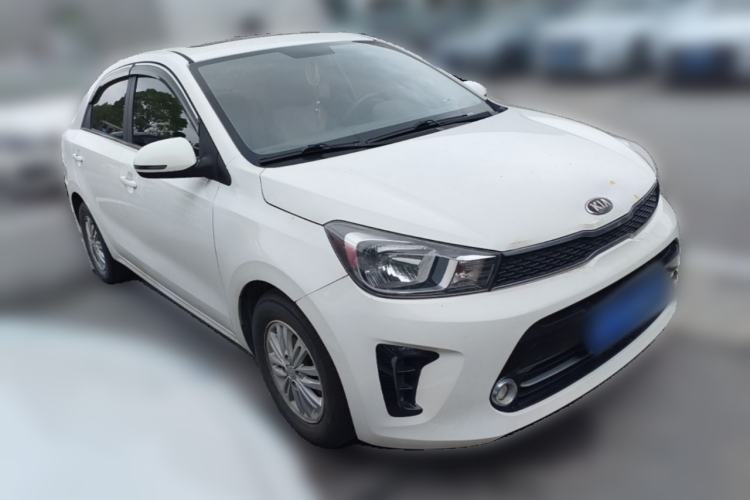 Used Kia Pegas 2019 1.4L Automatic Value Edition National Emission Standard V Front Right 45 Deg