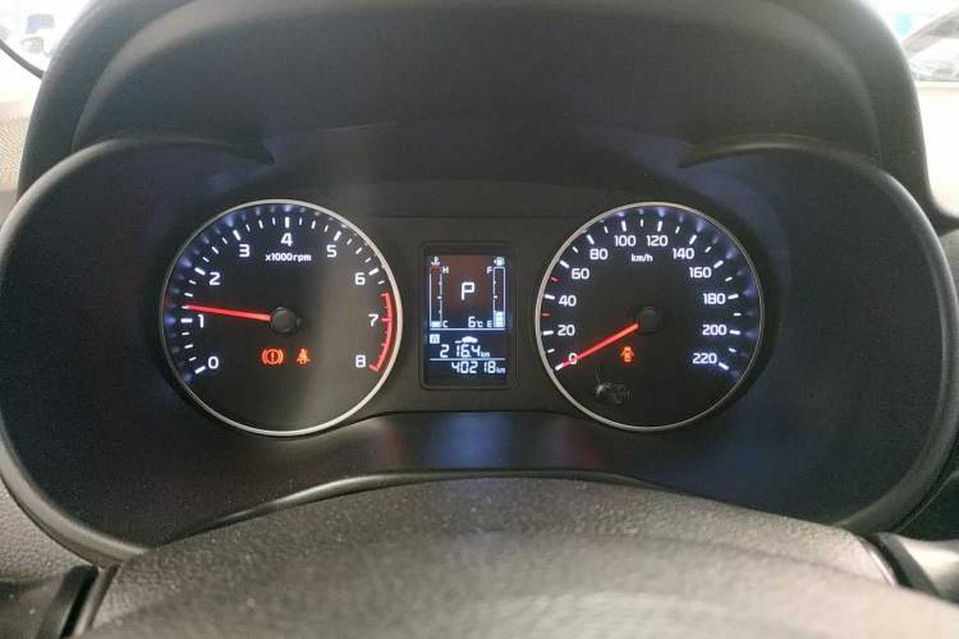 Used Kia Pegas 2019 1.4L Automatic Value Edition National VI Standard Instrument Cluster
