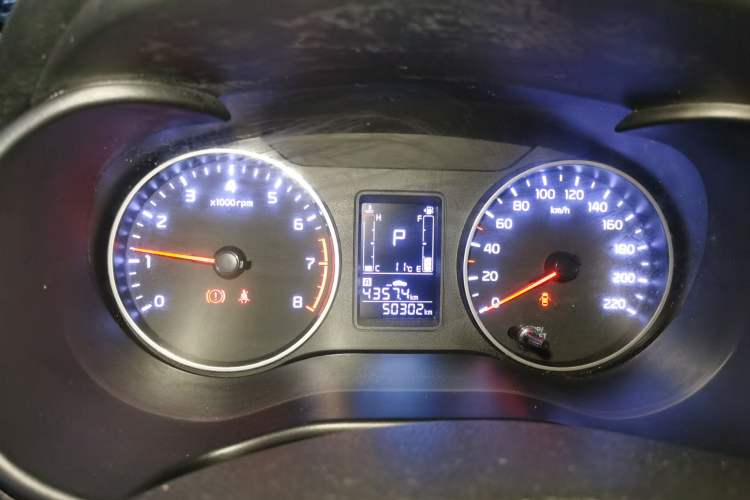 Used Kia Pegas 2019 1.4L Automatic Value Edition National VI Standard Instrument Cluster