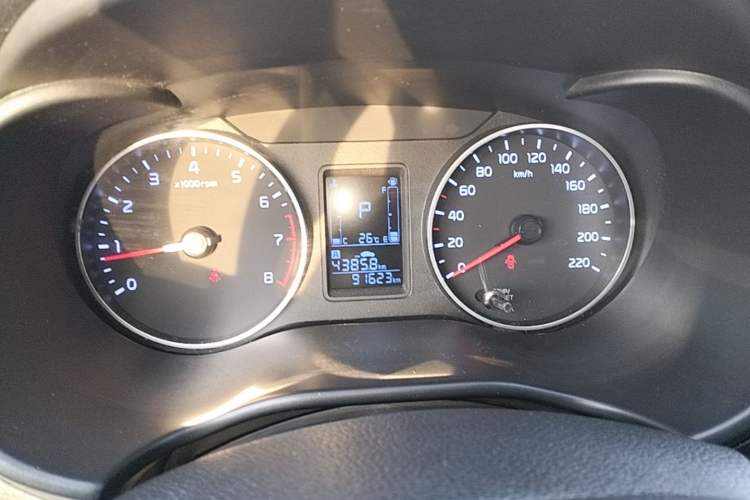 Used Kia Pegas 2019 1.4L Automatic Value Edition National VI Standard Instrument Cluster
