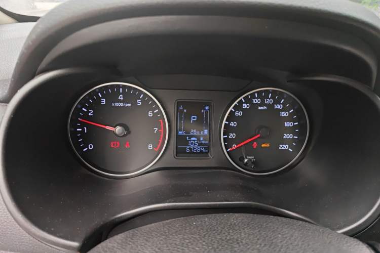 Used Kia Pegas 2019 1.4L Automatic Value Edition National VI Standard Instrument Cluster