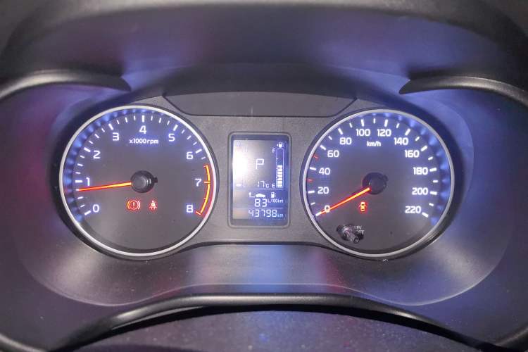Used Kia Pegas 2019 1.4L Automatic Value Edition National VI Standard Instrument Cluster