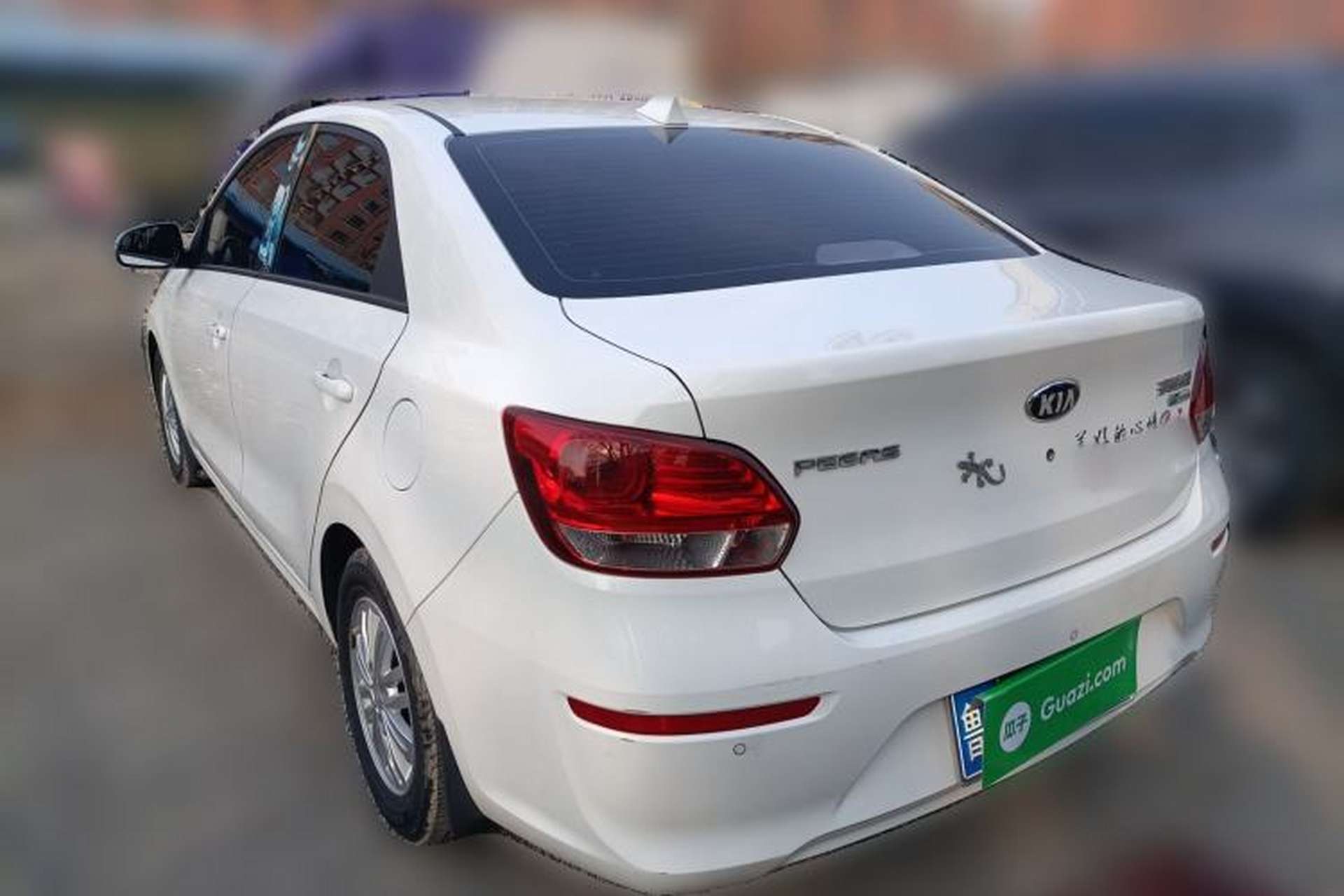 Used Kia Pegas 2019 1.4L Automatic Value Edition National Emission Standard V Rear Left 45 Deg