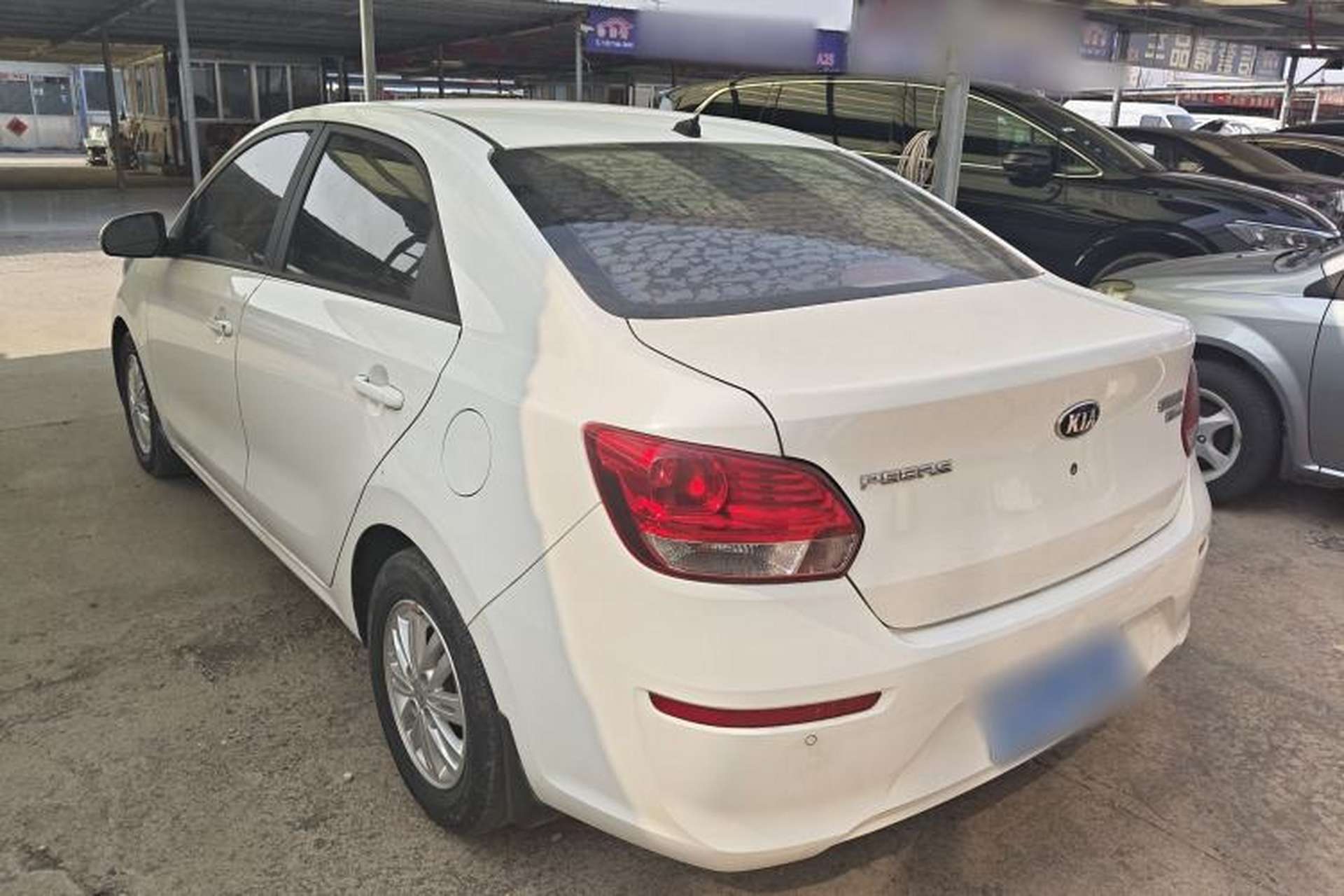 Used Kia Pegas 2019 1.4L Manual Value Edition National VI Standard Rear Left 45 Deg
