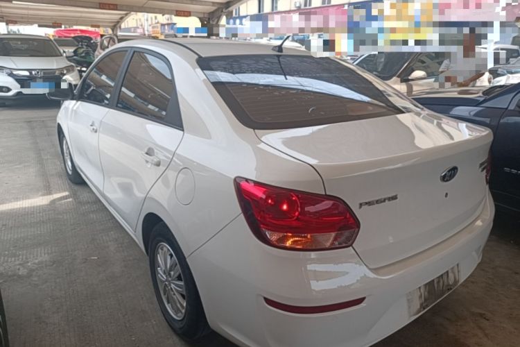 Used Kia Pegas 2019 1.4L Manual Value Edition National VI Standard Rear Left 45 Deg