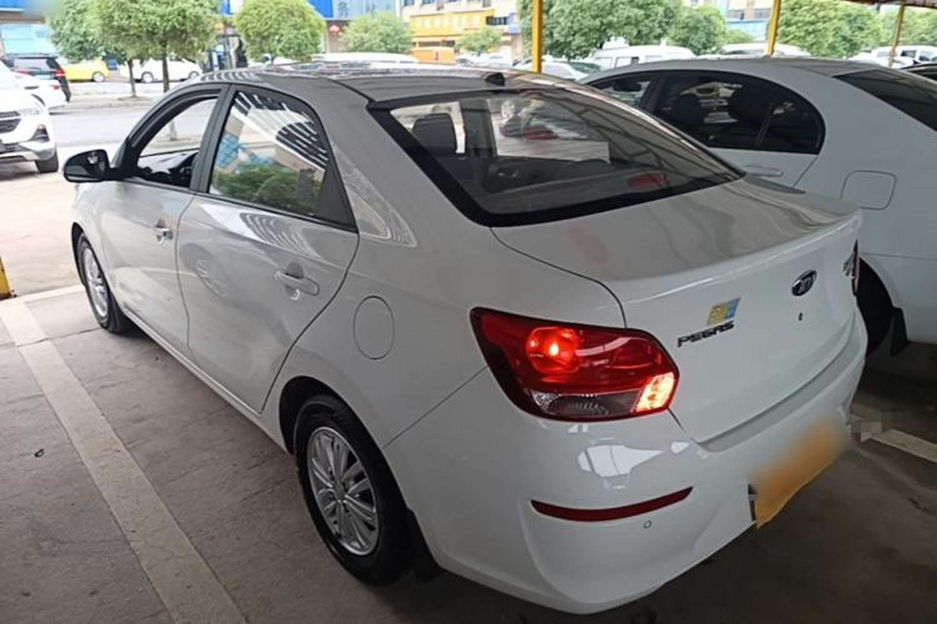Used Kia Pegas 2019 1.4L Automatic Value Edition National VI Standard Rear Left 45 Deg