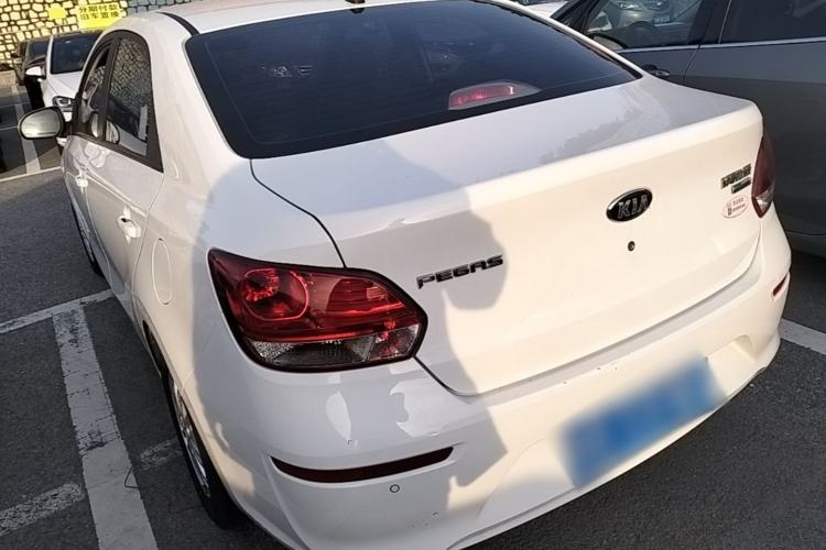 Used Kia Pegas 2019 1.4L Automatic Value Edition National VI Standard Rear Left 45 Deg