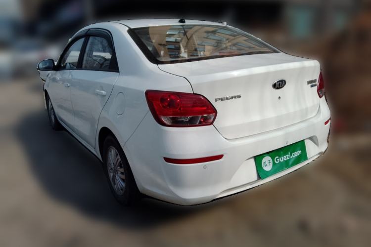 Used Kia Pegas 2019 1.4L Automatic Value Edition National Emission Standard V Rear Left 45 Deg