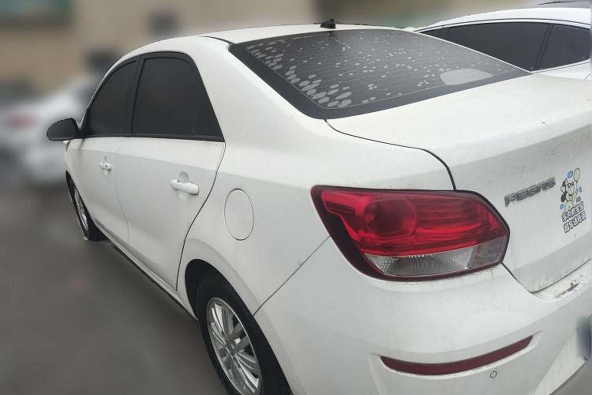 Used Kia Pegas 2019 1.4L Automatic Value Edition National Emission Standard V Rear Left 45 Deg