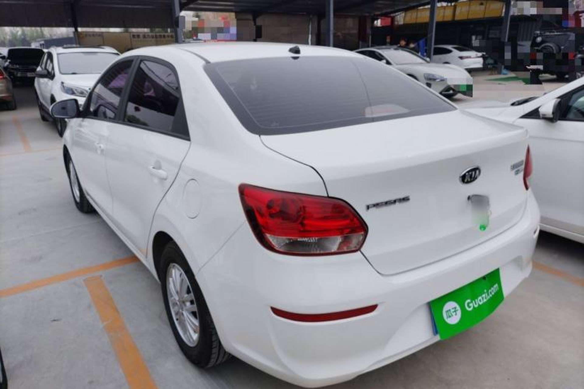 Used Kia Pegas 2019 1.4L Automatic Value Edition National VI Standard Rear Left 45 Deg