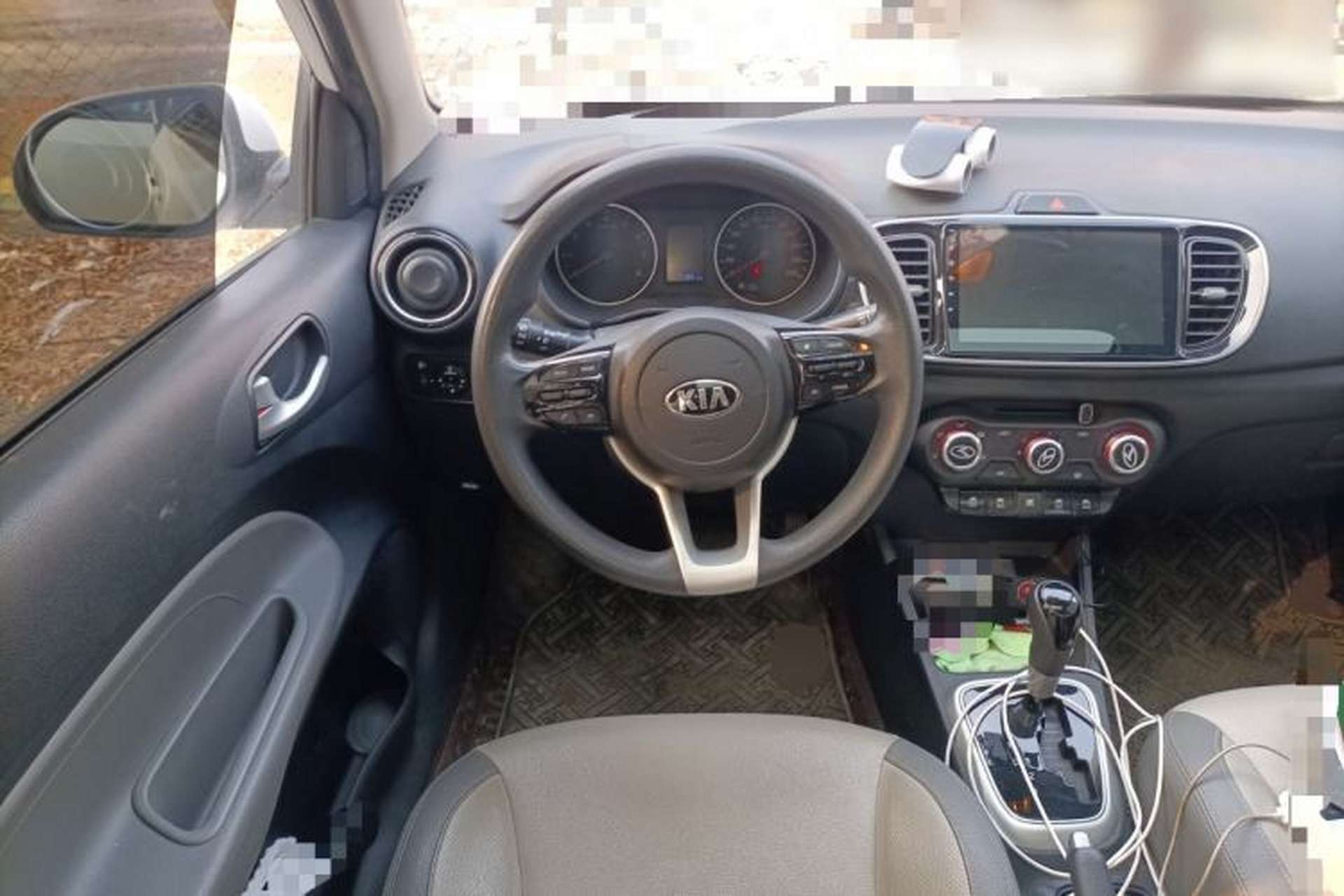 Used Kia Pegas 2019 1.4L Automatic Value Edition National Emission Standard V Steering Wheel