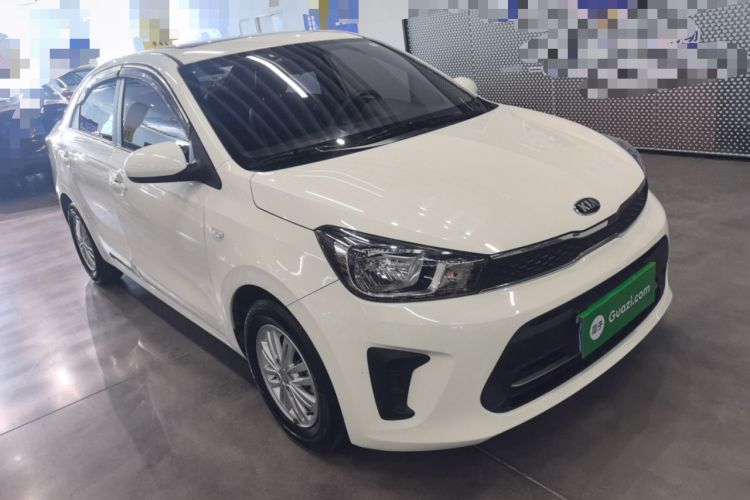 Used Kia Pegas 2020 Revised Version 1.4L Automatic Comfortable with Sunroof Front Right 45 Deg