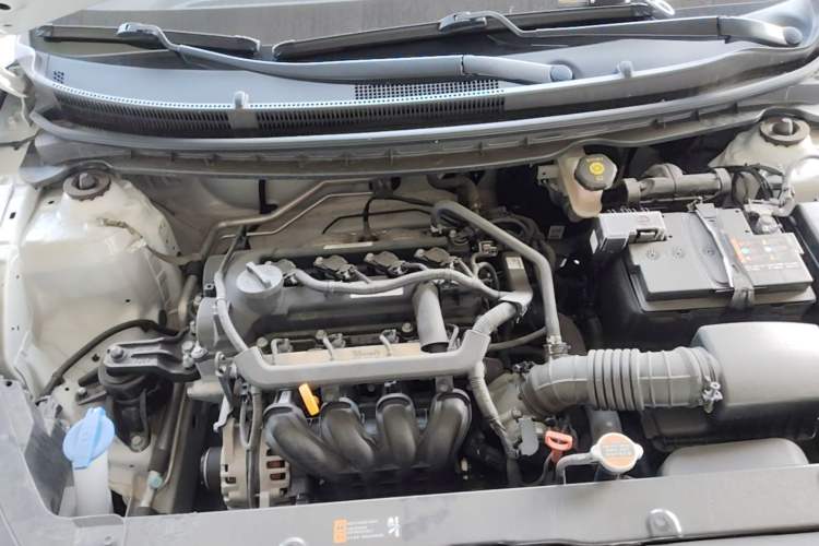 Used Kia Pegas 2020 Revised Version 1.4L Automatic Comfortable with Sunroof Engine Bay