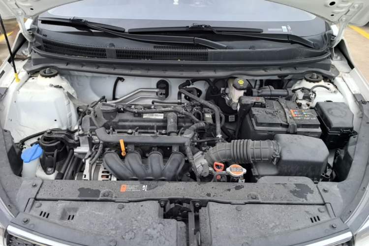 Used Kia Pegas 2020 1.4L Automatic Comfort Version with Sunroof Engine Bay