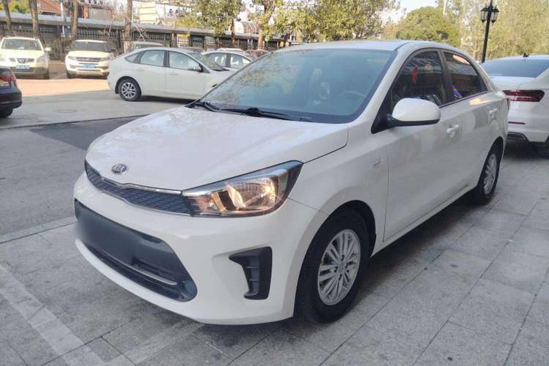 Used Kia Pegas 2020 Revised Version 1.4L Automatic Comfortable with Sunroof Front Left 45 Deg