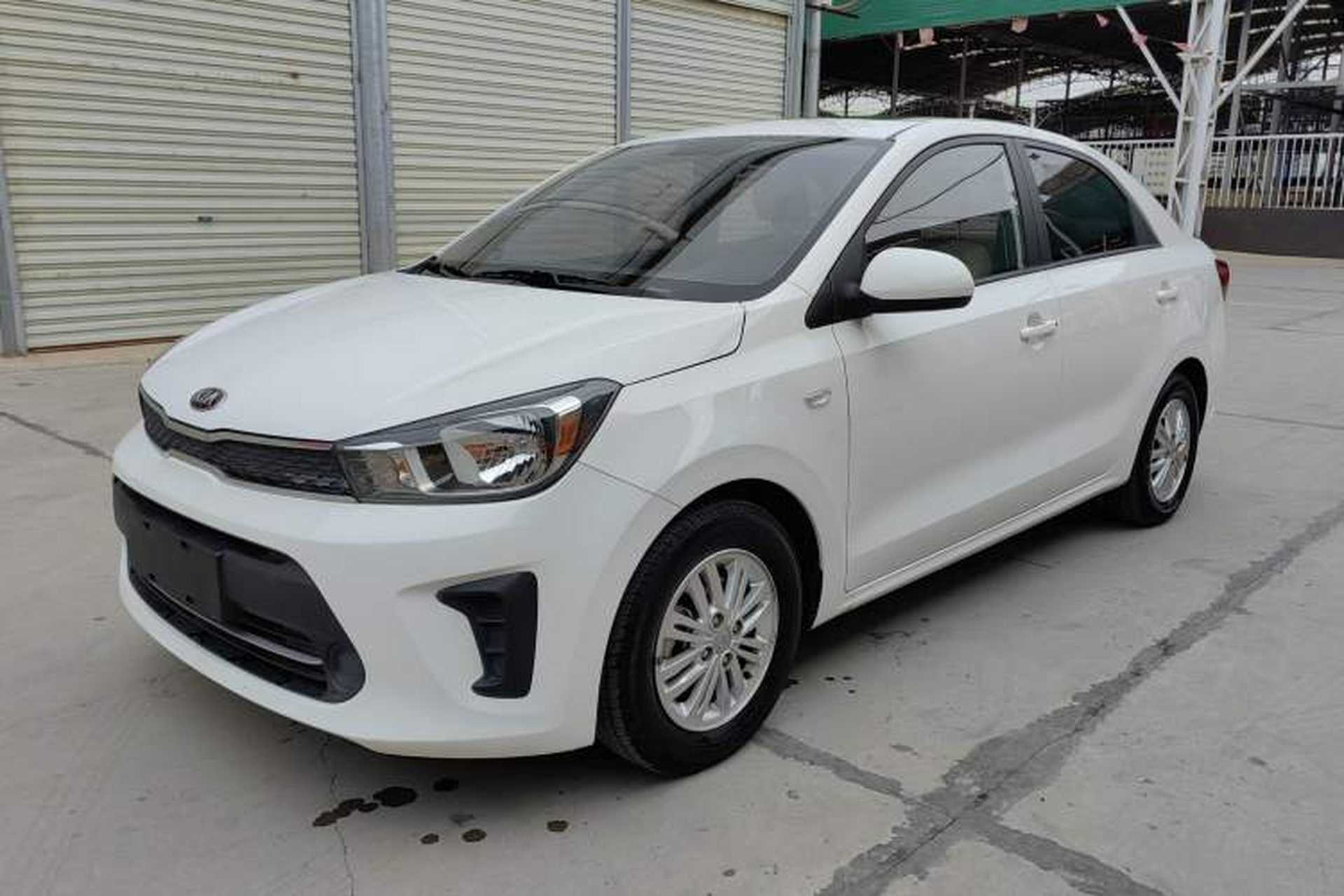 Used Kia Pegas 2020 Revised Version 1.4L Automatic Comfortable with Sunroof Front Left 45 Deg