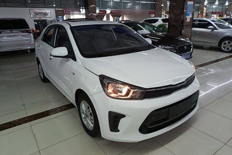 Used Kia Pegas 2020 1.4L Automatic Elite Connect Edition Front Right 45 Deg