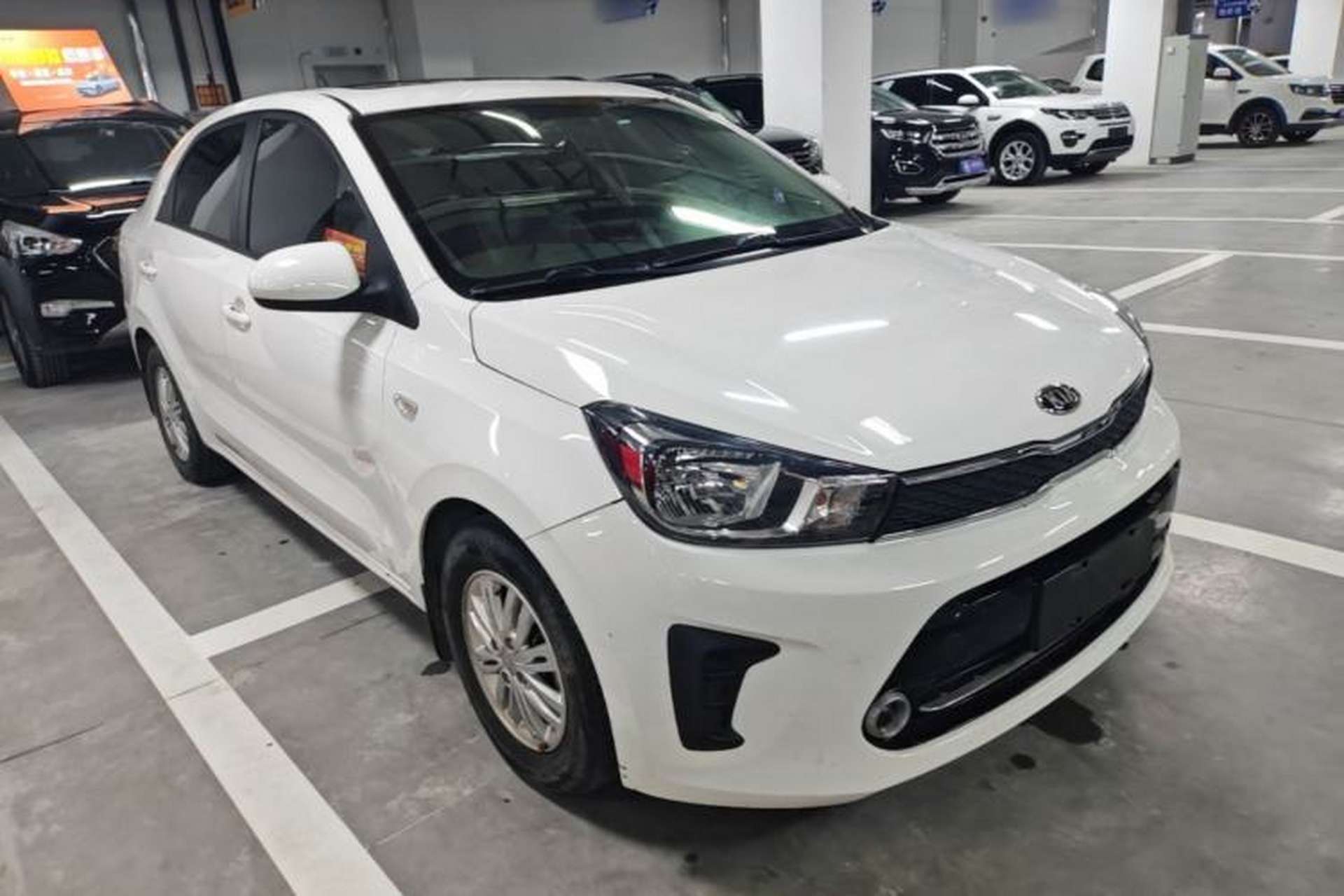 Used Kia Pegas 2020 Revised Version 1.4L Automatic Comfortable with Sunroof Front Right 45 Deg