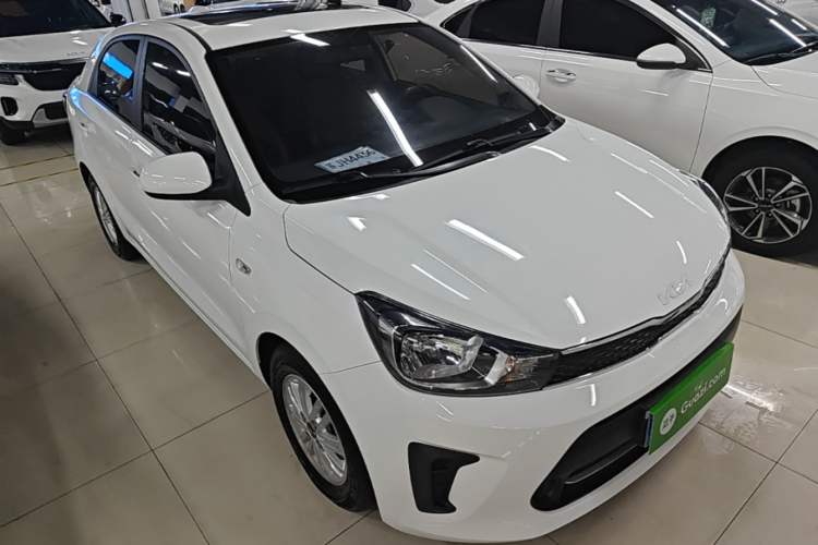 Used Kia Pegas 2020 Revised Version 1.4L Automatic Elite Connect Edition Front Right 45 Deg