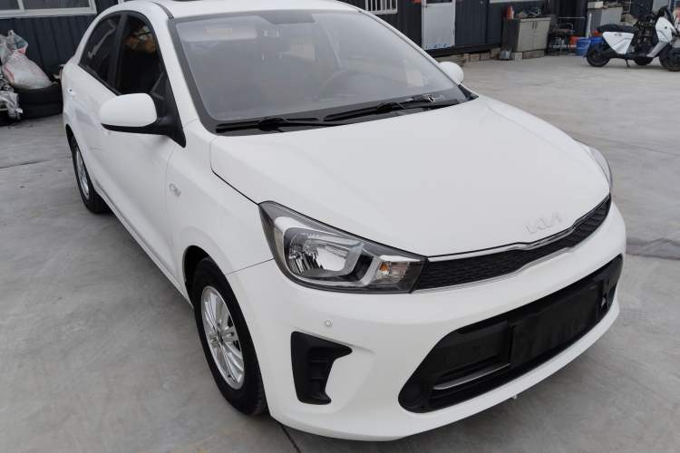 Used Kia Pegas 2020 Revised Version 1.4L Automatic Comfortable with Sunroof Front Right 45 Deg