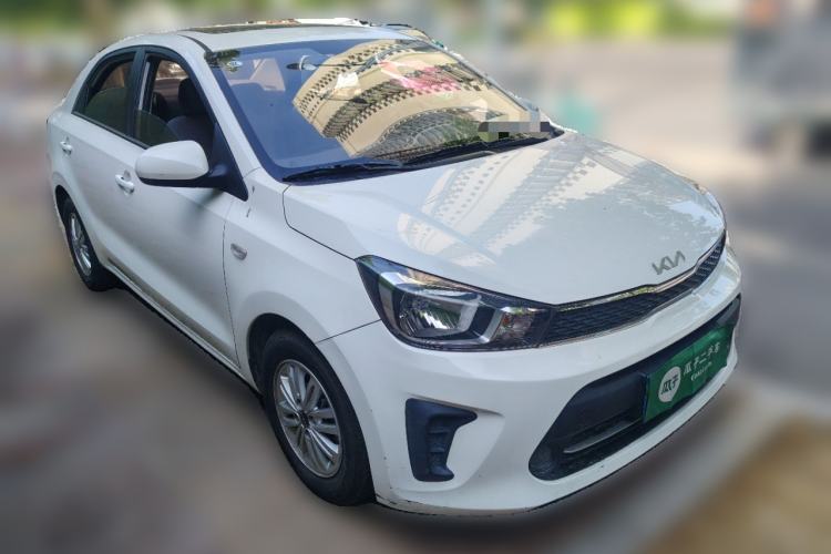 Used Kia Pegas 2020 Revised Version 1.4L Automatic Comfortable with Sunroof Front Right 45 Deg