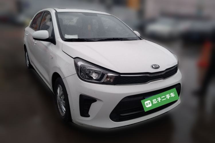 Used Kia Pegas 2020 Revised Version 1.4L Automatic Comfortable with Sunroof Front Right 45 Deg