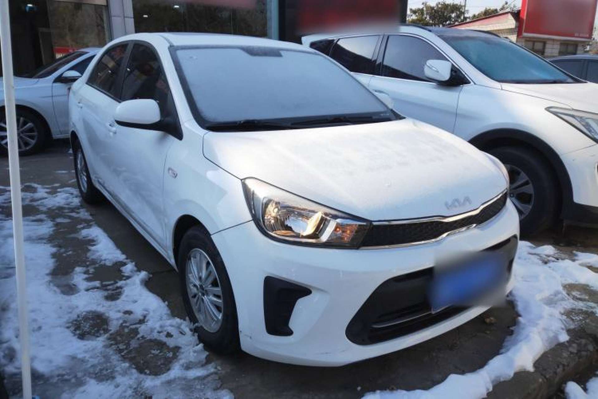 Used Kia Pegas 2020 Revised Version 1.4L Automatic Comfortable with Sunroof Front Right 45 Deg