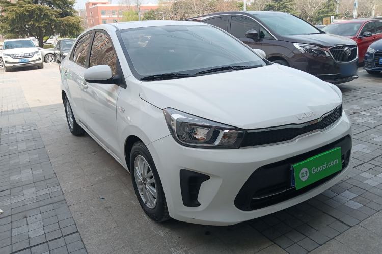 Used Kia Pegas 2020 Revised Version 1.4L Automatic Comfortable with Sunroof Front Right 45 Deg