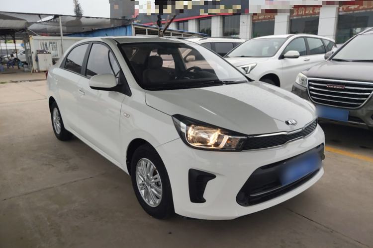Used Kia Pegas 2020 Revised Version 1.4L Automatic Comfortable with Sunroof Front Right 45 Deg