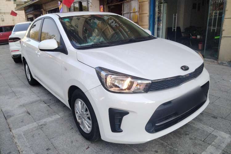 Used Kia Pegas 2020 Revised Version 1.4L Automatic Comfortable with Sunroof Front Right 45 Deg
