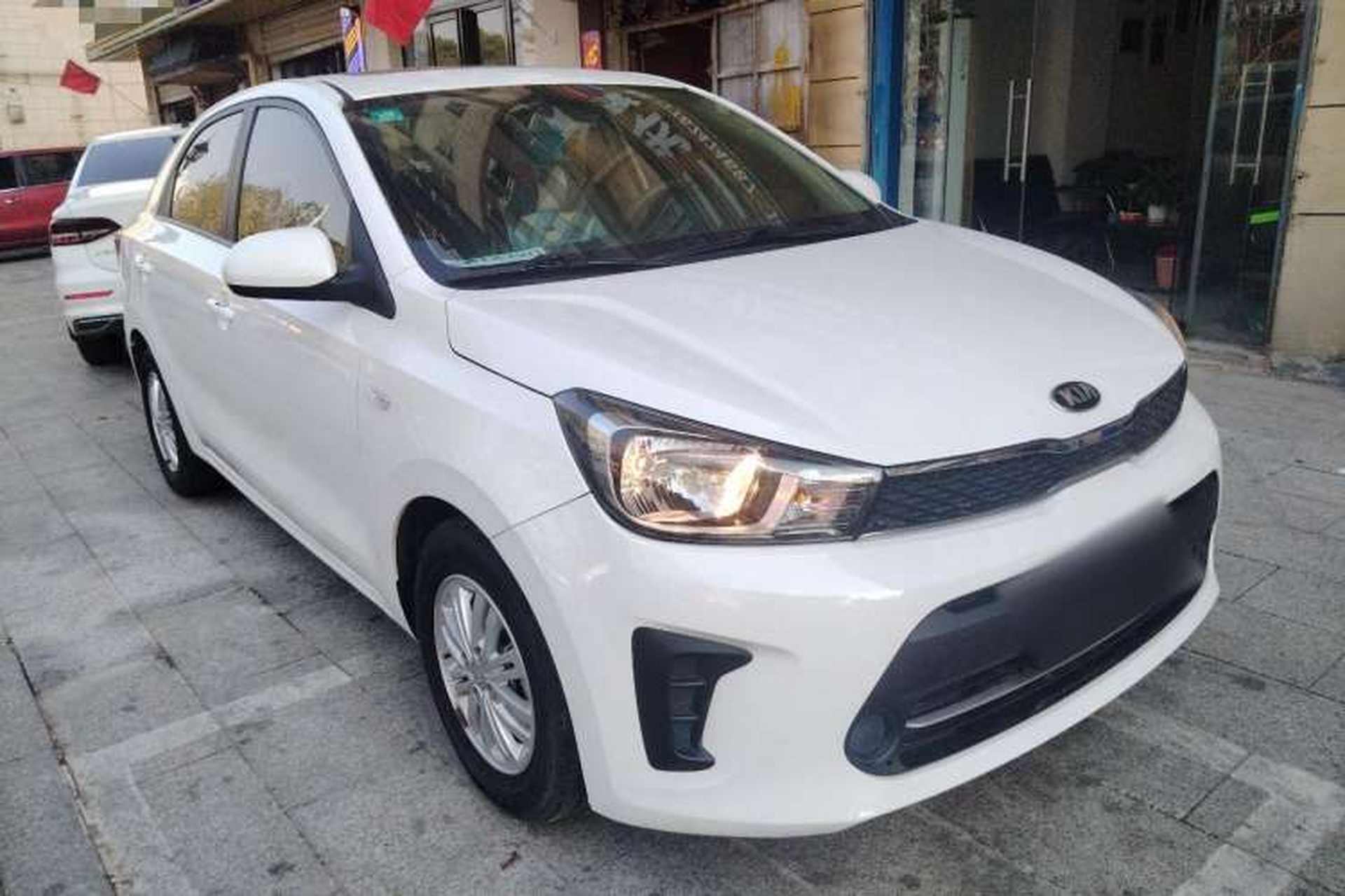 Used Kia Pegas 2020 Revised Version 1.4L Automatic Comfortable with Sunroof Front Right 45 Deg