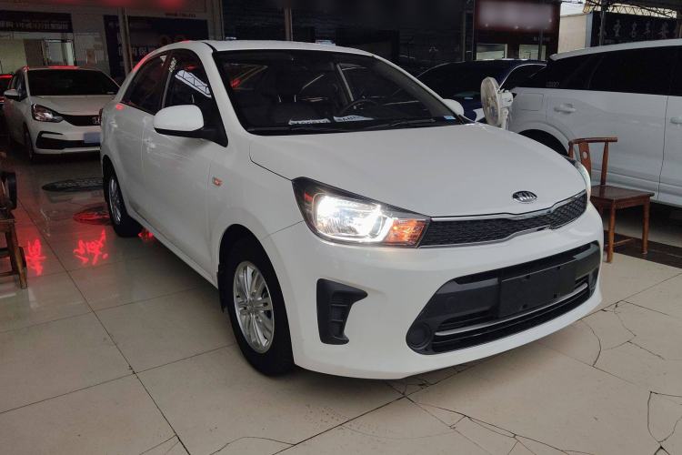 Used Kia Pegas 2020 Revised Version 1.4L Automatic Comfortable with Sunroof Front Right 45 Deg