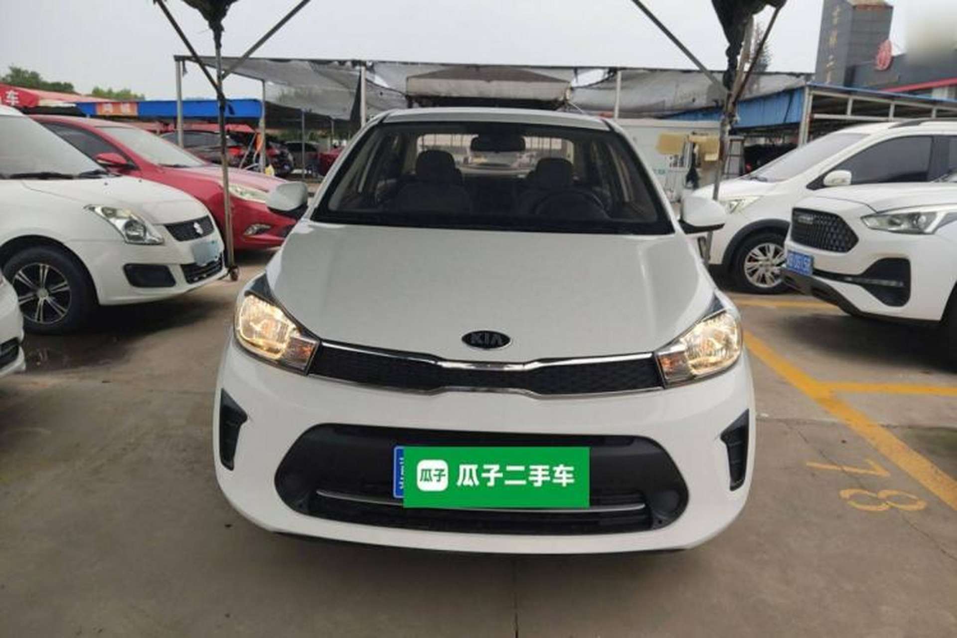 Used Kia Pegas 2020 Revised Version 1.4L Automatic Comfortable with Sunroof Front