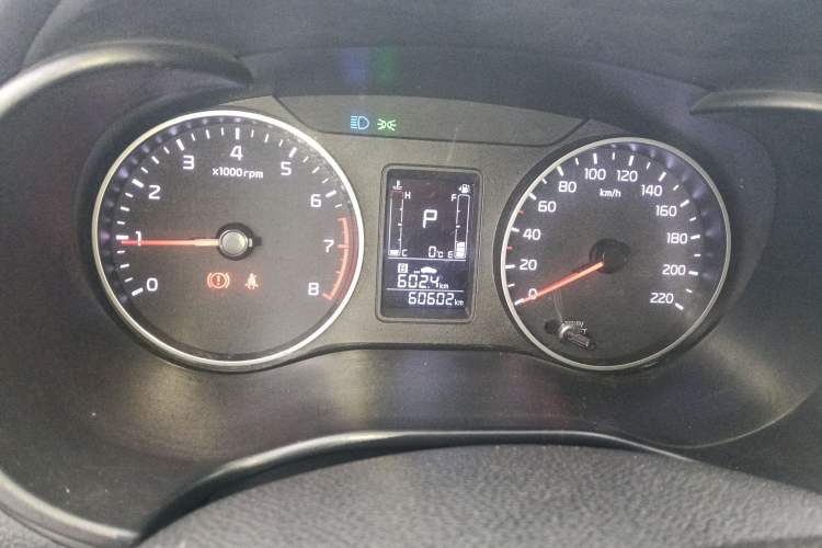 Used Kia Pegas 2020 1.4L Automatic Comfort Version with Sunroof Instrument Cluster
