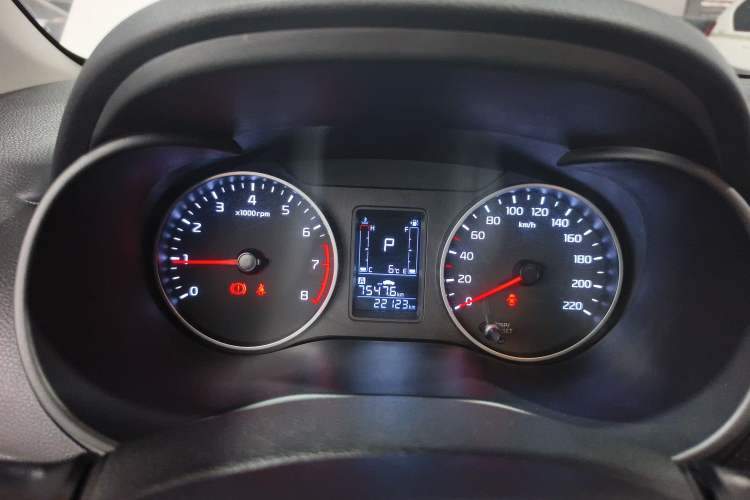Used Kia Pegas 2020 Revised Version 1.4L Automatic Comfortable with Sunroof Instrument Cluster