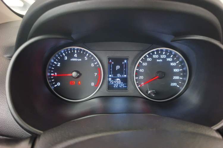Used Kia Pegas 2020 Revised Version 1.4L Automatic Comfortable with Sunroof Instrument Cluster
