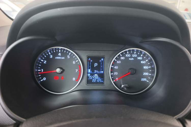 Used Kia Pegas 2020 Revised Version 1.4L Automatic Comfortable with Sunroof Instrument Cluster