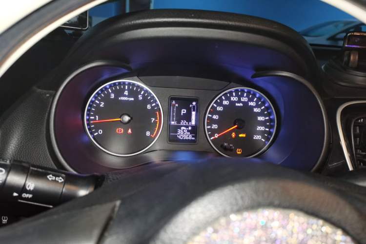 Used Kia Pegas 2020 1.4L Automatic Comfort Version with Sunroof Instrument Cluster