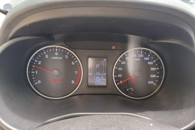 Used Kia Pegas 2020 Revised Version 1.4L Automatic Comfortable with Sunroof Instrument Cluster