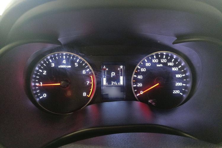 Used Kia Pegas 2020 1.4L Automatic Comfort Version with Sunroof Instrument Cluster
