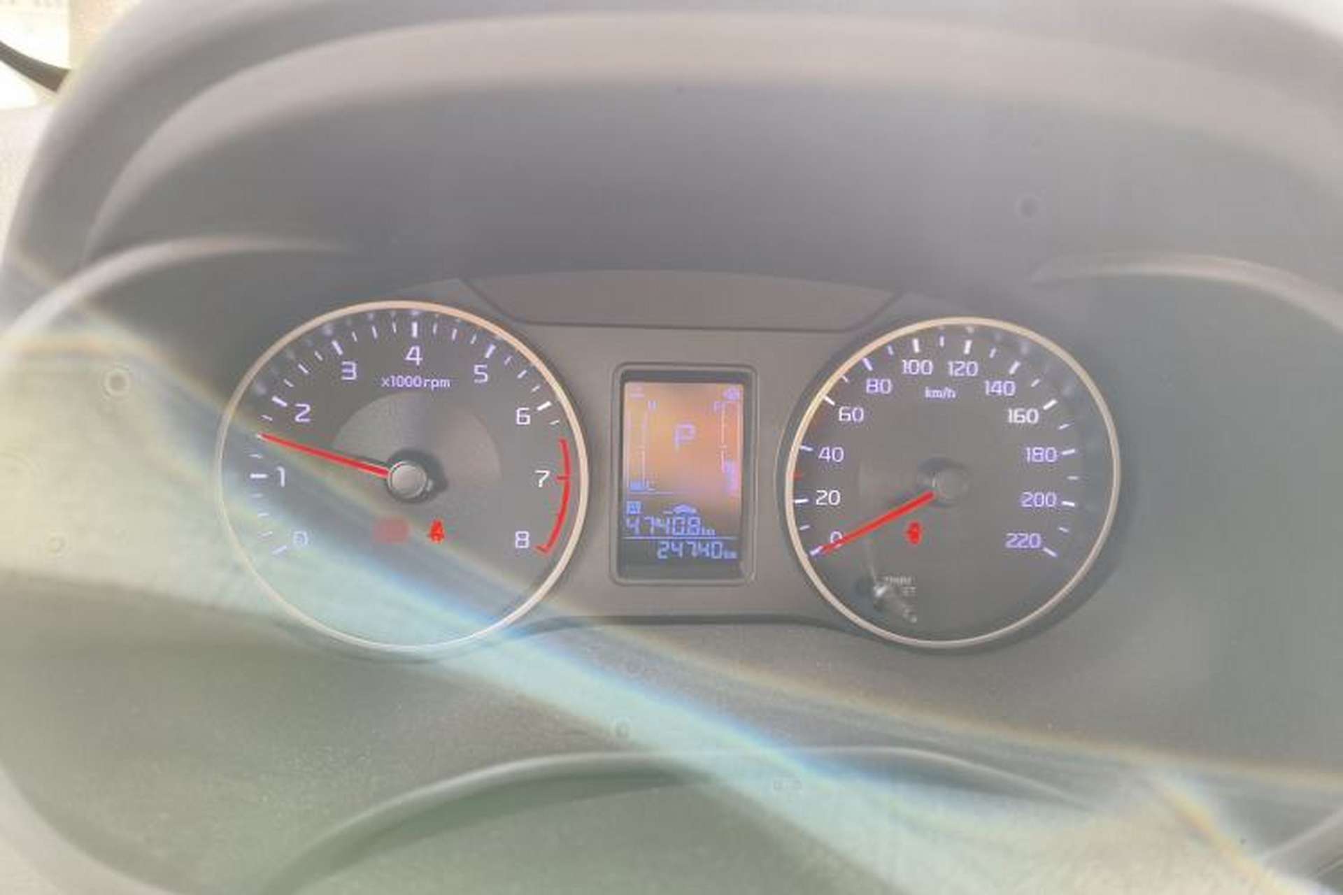 Used Kia Pegas 2020 Revised Version 1.4L Automatic Elite Connect Edition Instrument Cluster