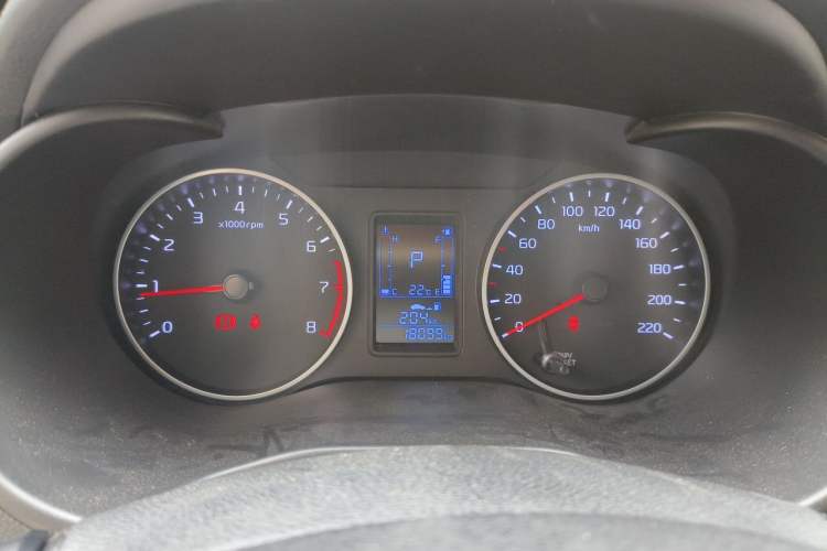 Used Kia Pegas 2020 1.4L Automatic Comfort Version with Sunroof Instrument Cluster