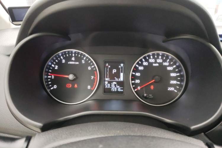 Used Kia Pegas 2020 Revised Version 1.4L Automatic Comfortable with Sunroof Instrument Cluster