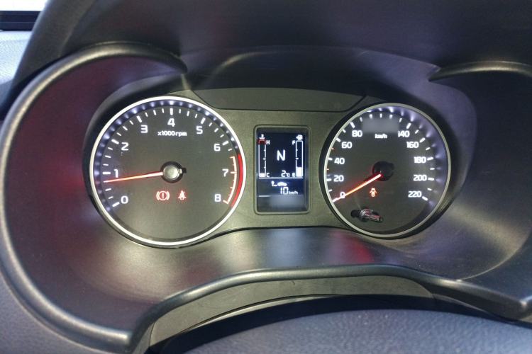 Used Kia Pegas 2020 Revised Version 1.4L Automatic Comfortable with Sunroof Instrument Cluster