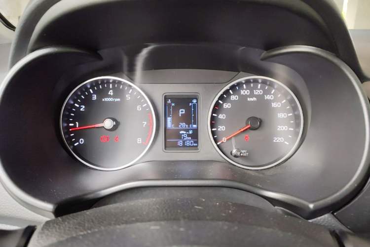 Used Kia Pegas 2020 Revised Version 1.4L Automatic Comfortable with Sunroof Instrument Cluster