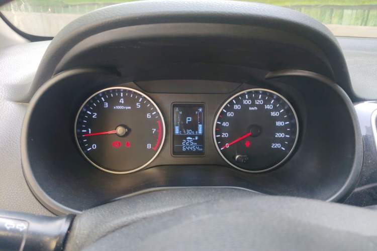 Used Kia Pegas 2020 Revised Version 1.4L Automatic Comfortable with Sunroof Instrument Cluster