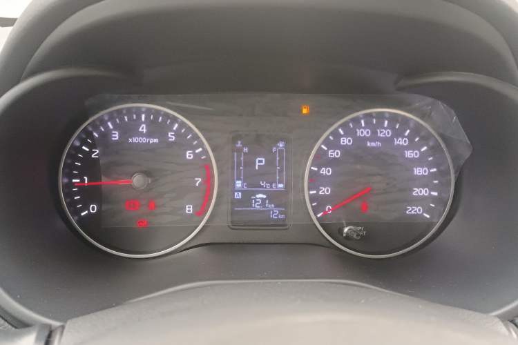 Used Kia Pegas 2020 Revised Version 1.4L Automatic Comfortable with Sunroof Instrument Cluster